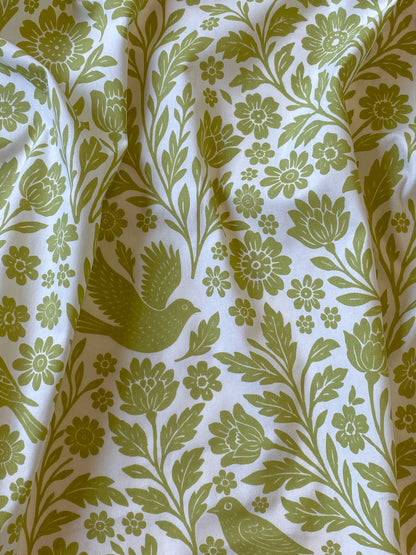 Tecido Canto de Primavera - Verde