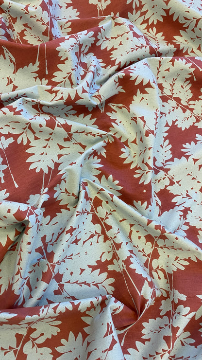 Tecido Pau-brasil - Vermelho