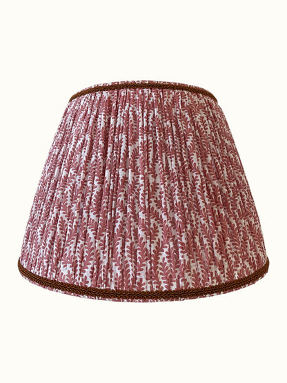 Cúpula G franzida Raminhos - Vermelho Ferrugem com cobre