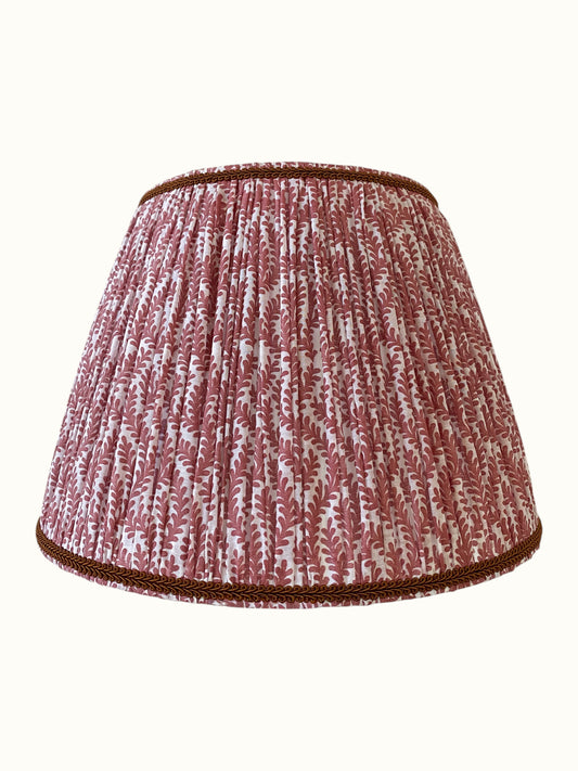 Cúpula G franzida Raminhos - Vermelho Ferrugem com cobre