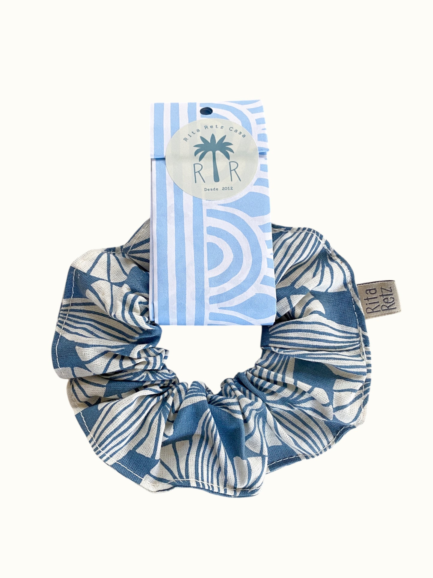 Scrunchie Orquídea azul